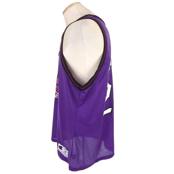 Vintage 90's NBA Champion Toronto Raptors Damon Stoudamire #20 Jersey 48 XL Rare - Picture 4 of 8